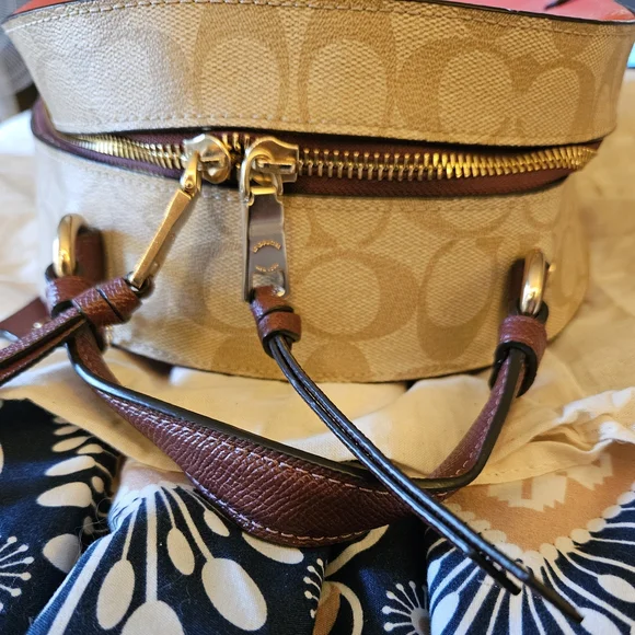 Coach Pink Backpack - Picture 5 of 12